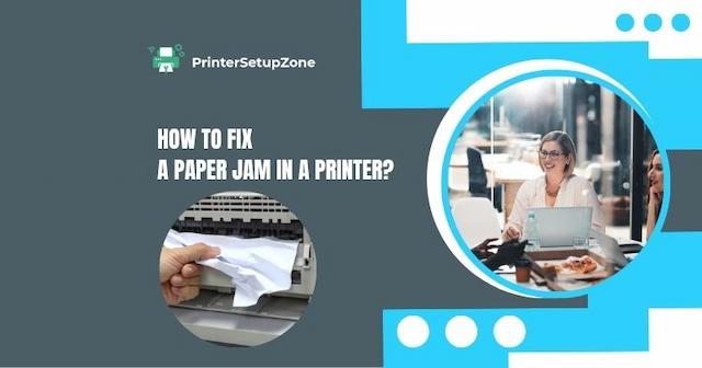 fix paper jam in printer
