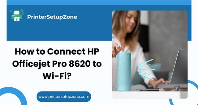 Connect HP Officejet Pro 8620 to Wi-Fi