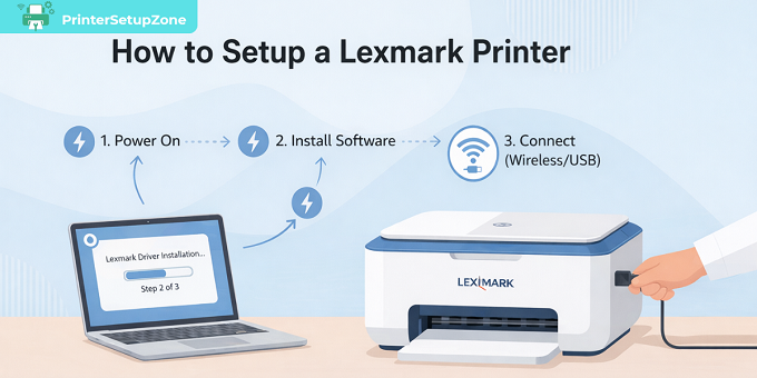 Lexmark-Printer-set-up