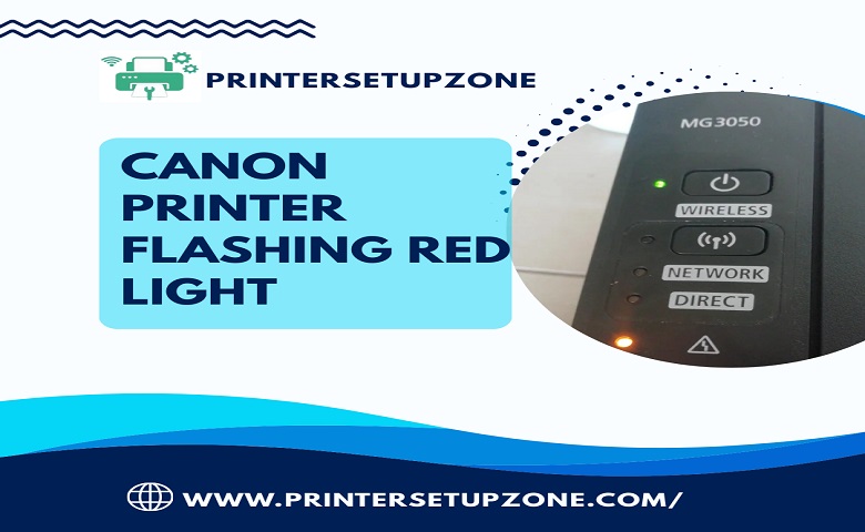 Canon Printer Flashing Red Light